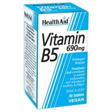 Health Aid Vitamin B5 690mg x 30 Tablets