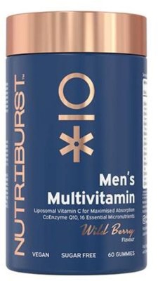 Nutriburst Men Multi Gummies 60 Wild Berries