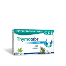 THYMOTABS FRESH, INTENSELY COOL THROAT PASTILLES 24PIECES