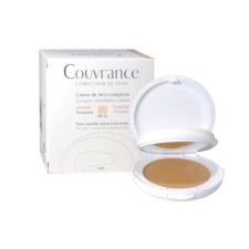 AVENE COUVRANCE COMPACT FOUNDATION CREAM COMFORT PORCELAINE 1.0, TO DRY VERY DRY SKIN SPF30 10G