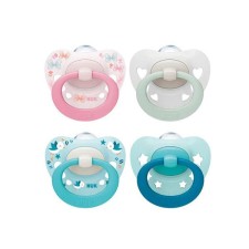 Nuk Signature Silicone Soother 0-6m x 2 Pieces