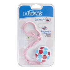 DR. BROWNS SOOTHER CLIP PINK 1PIECE
