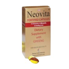 NEOVITA FORTIFIED CAPSULES WITH GINSENG 30CAPSULES