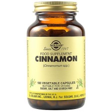 Solgar Cinnamon 100 Vegetable Capsules