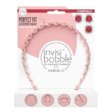 Invisibobble hairhalo pink sparkle adjustable headband