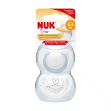 Nuk Star Silicone Soother Disney 0-6m 2s