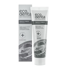 ECODENTA Triple Force Toothpaste with White Clay and Propolis 100ml