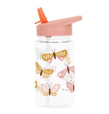 A Little Lovely Company Drink Bottle Butterflies 450ml + FREE stickers