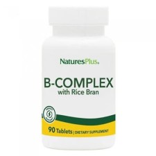 Natures Plus B-Complex with Rice Bran 90 Tabs Natures Plus B-Complex with Rice Bran 90 Tabs
