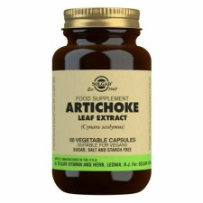 SOLGAR ARTICHOKE LEAF EXTRACT 300MG. HIGH CONCENTRATION OF CYNARIN, FOR HEALTHY FUNCTION OF LIVER& GALL 60CAPSULES