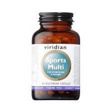 VIRIDIAN SPORTS MULTI 60s, A HIGH POTENCY MULTIVITAMIN AND MINERAL TO BOOST SPORT PERFORMANCE
