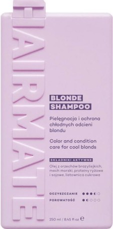 Hairmate Blonde Shampoo 250ml,  Μωβ Σαμπουάν Ειδικά Σχεδιασμένο Για...
