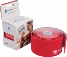 STRENGTHTAPE KINESIOLOGY TAPE RED 5M- UNCUT 