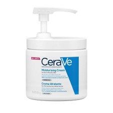 CERAVE MOISTURIZING CREAM FOR DRY TO VERY DRY SKIN WITH PUMP 454G