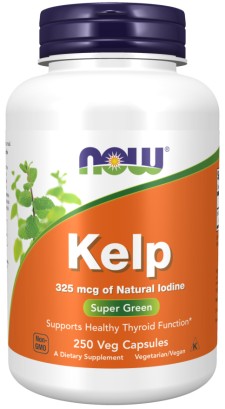Now Foods - Kelp 325mg x 250 Veg Capsules