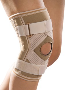 AnatomicHelp 3026 Boosted Knee Metallic Support Neoprene L Size