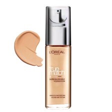 LOREAL TRUE MATCH LIQUID FOUNDATION WITH SPF & HYALURONIC ACID No 3D/3W BEIGE DORE 30ML