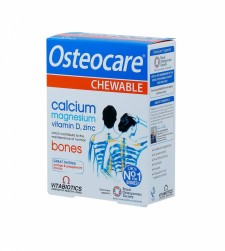VITABIOTICS OSTEOCARE CHEWABLE, CONTRIBUTES TO THE MAINTENANCE OF NORMAL BONES 30TABLETS