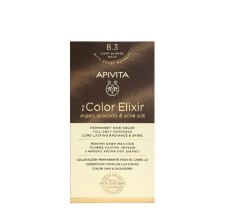 Apivita My Color Elixir Permanent Hair Color Kit Light Blonde Gold No 8.3