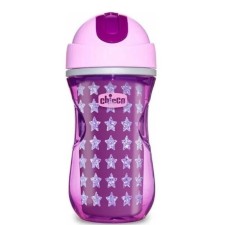 Chicco Sport Cup Insulated Bottle Purple 266ml 14m+ 