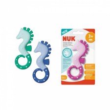 NUK ALL STAGES TEETHER 3m+, VARIABLE SOFT& INTENSIVE AS BABYS NEEDS CHANGE. 1PIECE