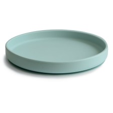 Mushie Classic Silicone Plate Cambridge Blue
