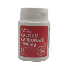 HEALTH SOLUTIONS CALCIUM + VITAMIN D3 60CAPSULES
