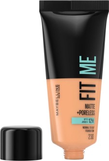 Maybelline Fit Me Matte & Poreless Foundation No 230 Natural Buff x 30ml