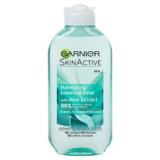 GARNIER REFRESHING BOTANICAL TONER WITH ALOE EXTRACT FOR NORMAL/ COMBINATION SKIN 200ML