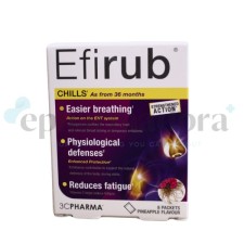 3CHENES EFIRUB, SACHETS FOR THE SUPPORT OF THE UPPER RESPIRATORY&  IMMUNE SYSTEM 8SACHETS