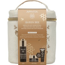 Apivita Queen Bee Redefining Serum + Queen Bee Regenerating Light‑T...