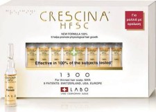 LABO CRESCINA HFSC 100% MAN 1300, HELPS PROMOTE PHYSIOLOGICAL HAIR GROWTH 10AMPULES