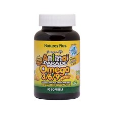 Naturesplus Animal Parade Omega 3/6/9 Junior 90 Softgels Παιδικό συ...