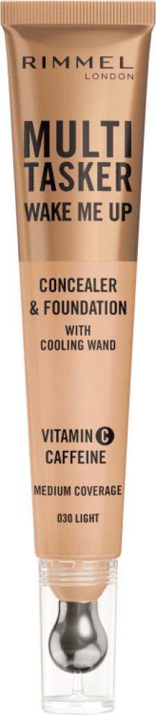 Rimmel Multi Tasker Wake Me Up Concealer & Foundation 030 Light