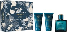 Versace Eros EDT 50ml + After Shave Balm 50ml + Shower Gel 50ml Gif...