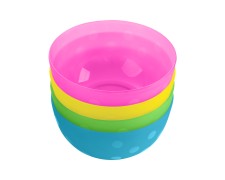 Kikka Boo Set PP bowls 4pcs Rainbow