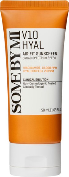 Some By Mi V10 Hyal Airfit Sunscreen SPF50+ 50ml, Αντηλιακή Κρέμα Π...