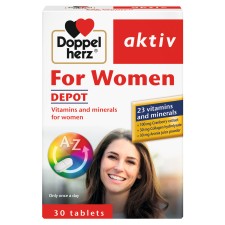Doppelherz for Women Depot A-Z x 30 Tablets