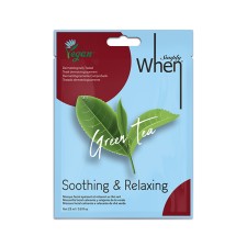 Simply When Vegan Green Tea Soothing & Relaxing Mask 23ml