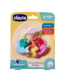 Chicco Gums Rubbing Fishes 3-18m