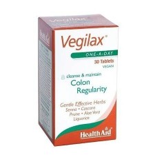 Health Aid Vegilax x 30 Veg Tablets - Cleanse & Maintain Colon Regularity