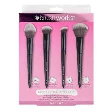 BRUSHWORKS BUFF AND BLEND FACE SET