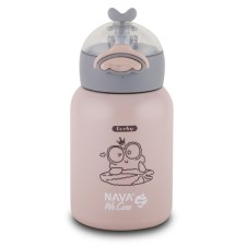 Nava Kids Stainless Steel Insulated Water Bottle 350ml Pink
