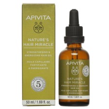 Apivita Natures Hair Miracle - Strengthening & Energizing Hair Oil x 50ml