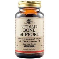 Solgar Ultimate Bone Support x 120 Tablets - Calcium Complex With Vitamins D3, K2, Zinc & Boron