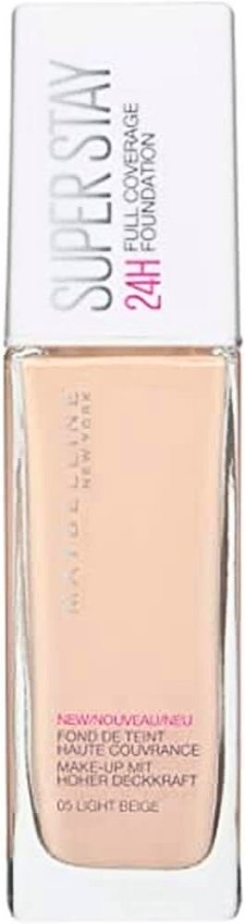 Maybelline Super Stay 24h Full Coverage Liquid Foundation No 05 Light Beige