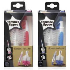 TOMMEE TIPPEE CLOSER TO NATURE BOTTLE & TEAT BRUSH 1PIECE