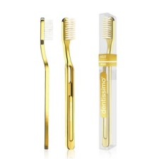 Dentissimo Toothbrush Gold Medium 1 Piece