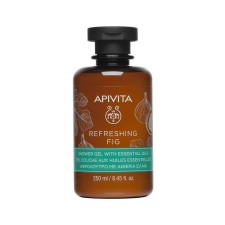 Apivita Refreshing Fig Shower Gel With Essential Oils x 250ml