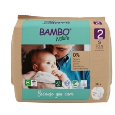 BAMBO NATURE BOYS & GIRLS NO2 S 3-6KG 30S